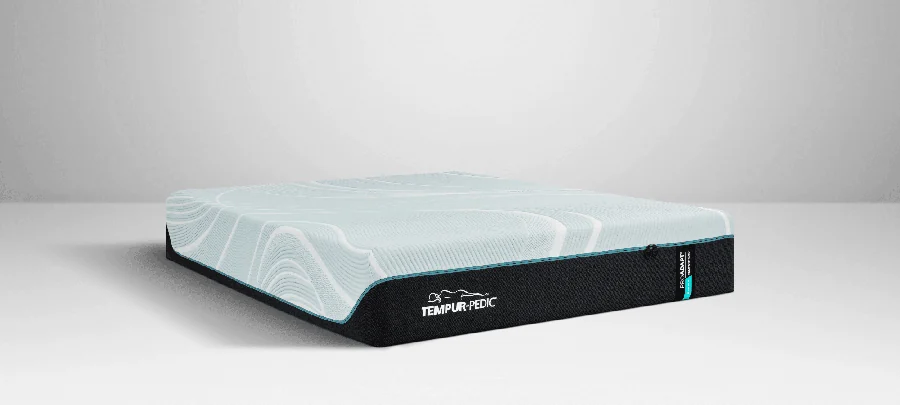 TEMPUR-ProAdapt Medium queen mattress, three-quarter product view